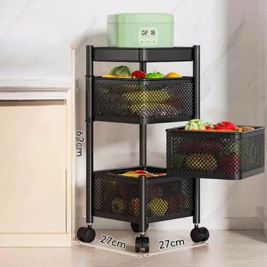 Metal Vegetable Basket 3 Layer